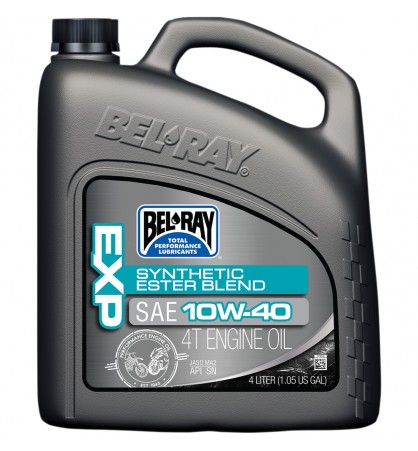ACEITE BEL-RAY MOTOR 4T EXP 10W40 SEMI-SYNTHETIC (4Litros)